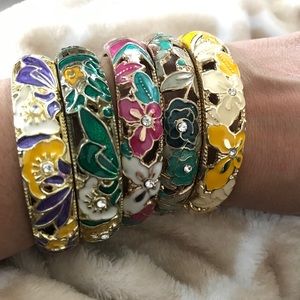 SOLD/ Bundle  fun Hawaiian bracelets